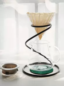 1pc Random Color Coffee Filter Paper Rack Back To School - Multicolor - View 4