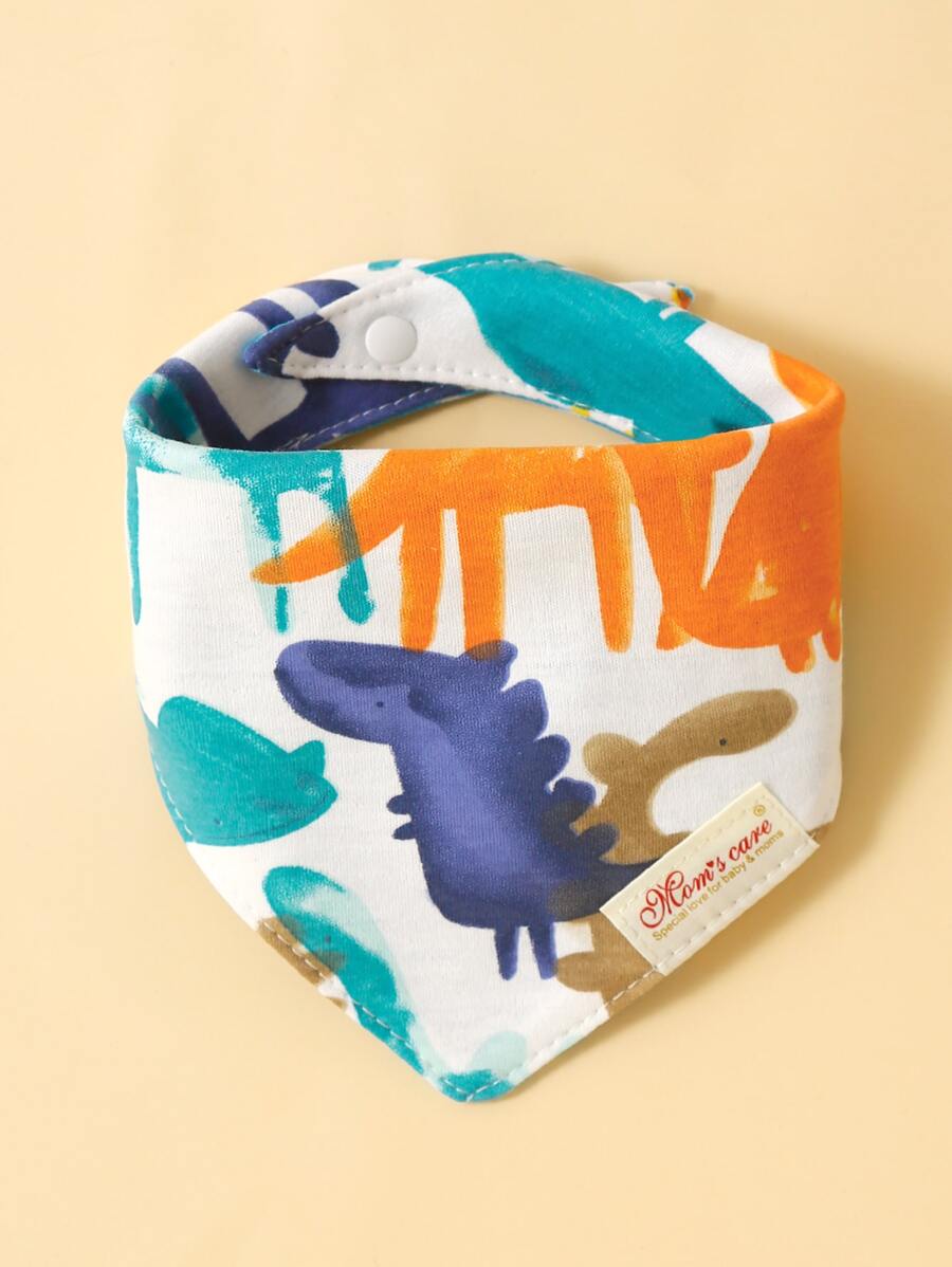 1 cái khăn vuông cho bé hình hoạt hình - Nhiều màu - Xem 1