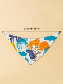 1 cái khăn vuông cho bé hình hoạt hình - Nhiều màu - Xem 3