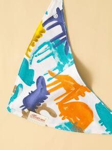 1 cái khăn vuông cho bé hình hoạt hình - Nhiều màu - Xem 4