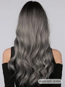 Natural Long Curly Wig Without Hair Hoop