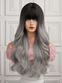 Natural Long Curly Wig Without Hair Hoop