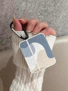 Vỏ Colorblock tương thích với AirPods - Nhiều màu - Xem 2