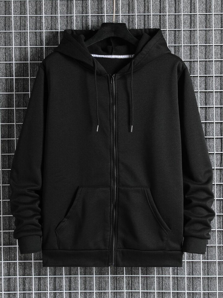 【BAON】[unisex] Hooman pocket hood zip-up jumper 0lj7713o75.05142-Hoodie-Zipper