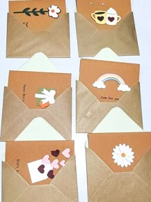 6張隨機賀卡 - 彩色 - 查看 3