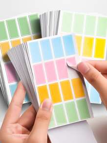 licao 10入組DIY標籤貼紙 - 彩色 - 查看 2