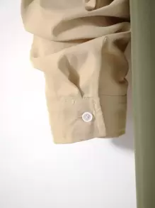 Manfinity Homme Men Two Tone Pocket Patched Shirt & Drawstring Waist Trousers Without Tee - Multicolor - View 3