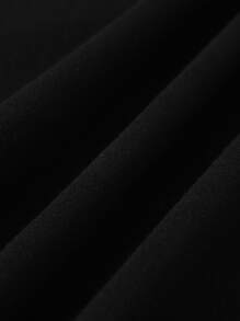 Manfinity Homme Áo nỉ Nam Lá thư Giải trí - màu đen - Xem 3