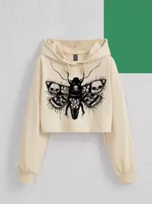 Robin Quần áo thể thao nữ Dây kéo Lễ Các Thánh Thú vật Giải trí - Màu be - Xem 1