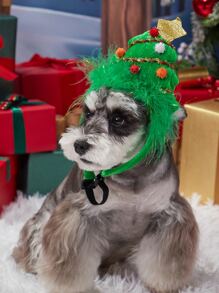 ABLAZE ZAI 1pc Christmas Tree Decor Pet Headband - Multicolor - View 2