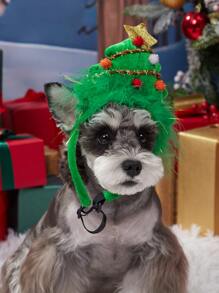 ABLAZE ZAI 1pc Christmas Tree Decor Pet Headband - Multicolor - View 5