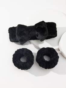 3 cái Bộ băng đô tắm rắn - màu đen - Xem 2