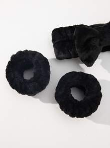 3 cái Bộ băng đô tắm rắn - màu đen - Xem 6