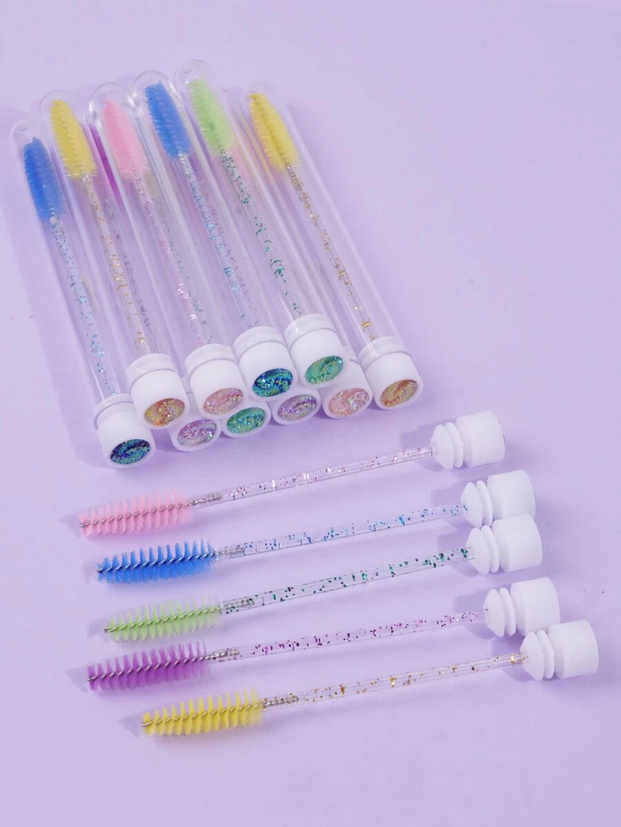 15入組一次性睫毛刷 - 彩色 - 查看 1