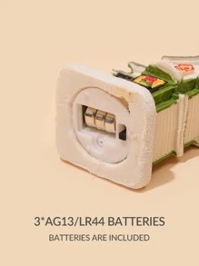 1pc House Shaped Decoration Light - Yellow - View 3