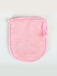 1pc Reusable & Washable Makeup Remover Puff - Pink - View 2