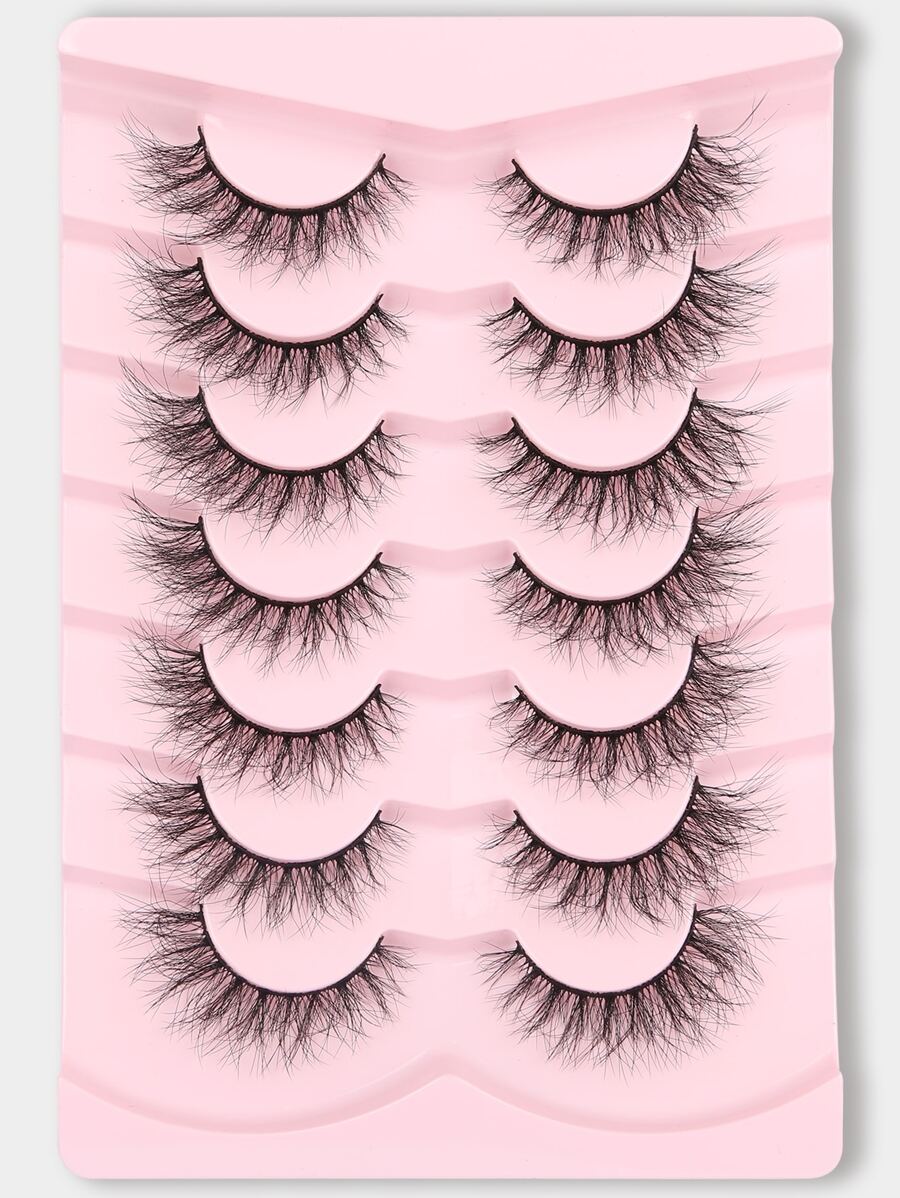 Himirell 7对浓密假睫毛 - 黑色 - 查看 1