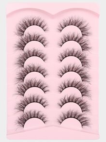 Himirell 7对浓密假睫毛 - 黑色 - 查看 2