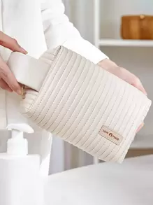 1入組便攜洗漱包 - 米色 - 查看 1