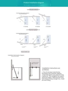 1件鋅合金+鐵+塑膠上翻門支撐桿液壓桿氣壓桿櫥櫃阻尼器榻榻米梳妝台吊櫃氣撐緩衝 - 銀色 - 查看 4