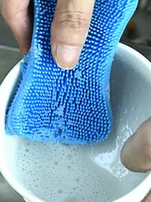 1pc Silicone Random Color Cleaning Brush - Multicolor - View 2