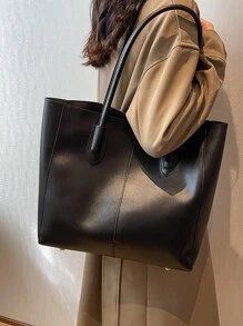 Túi Tote Đeo Vai Có Túi Bên Trong Cho Nữ Tuổi Teen, Sinh Viên Đại Học, Tân Binh & Nhân Viên Văn Phòng Hoàn Hảo Cho Văn Phòng, Công Việc, Kinh Doanh, Đi Làm Túi Làm Việc Tốt Nhất Cho Phụ Nữ, Túi Nữ Phong Cách Tối Giản, Sức Chứa Lớn, Nhẹ, Di Động, Thường Ngày Trong Công Sở, Thích Hợp Cho Nữ Tuổi Teen, Sinh Viên Đại Học, Tân Binh & Nhân Viên Văn Phòng, Hoàn Hảo Cho Trở Lại Trường Học, Cao Đẳng, Trung Học Cơ Sở, Trung Học Phổ Thông, Công Việc, Kinh Doanh, Đi Làm, Túi Làm Việc Hợp Thời Trang Cho Phụ Nữ, Lý Tưởng Cho Sự Thanh Lịch Hàng Ngày & Những Dịp Đặc Biệt - màu đen - Xem 7