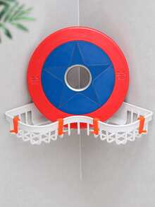 1入組塑膠收納架 - 白色 - 查看 4