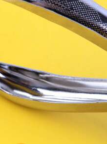 1入組學校辦公室金屬單孔打孔器手工紙打孔器用於剪貼簿邊框剪貼簿 - 銀色 - 查看 6