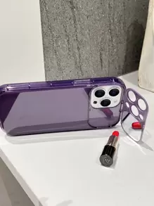 翻動鏡面手機殼 - 紫色 - 查看 1