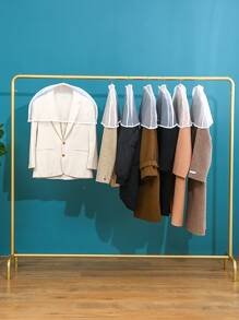 1pc Plain Garment Cover - White - View 4