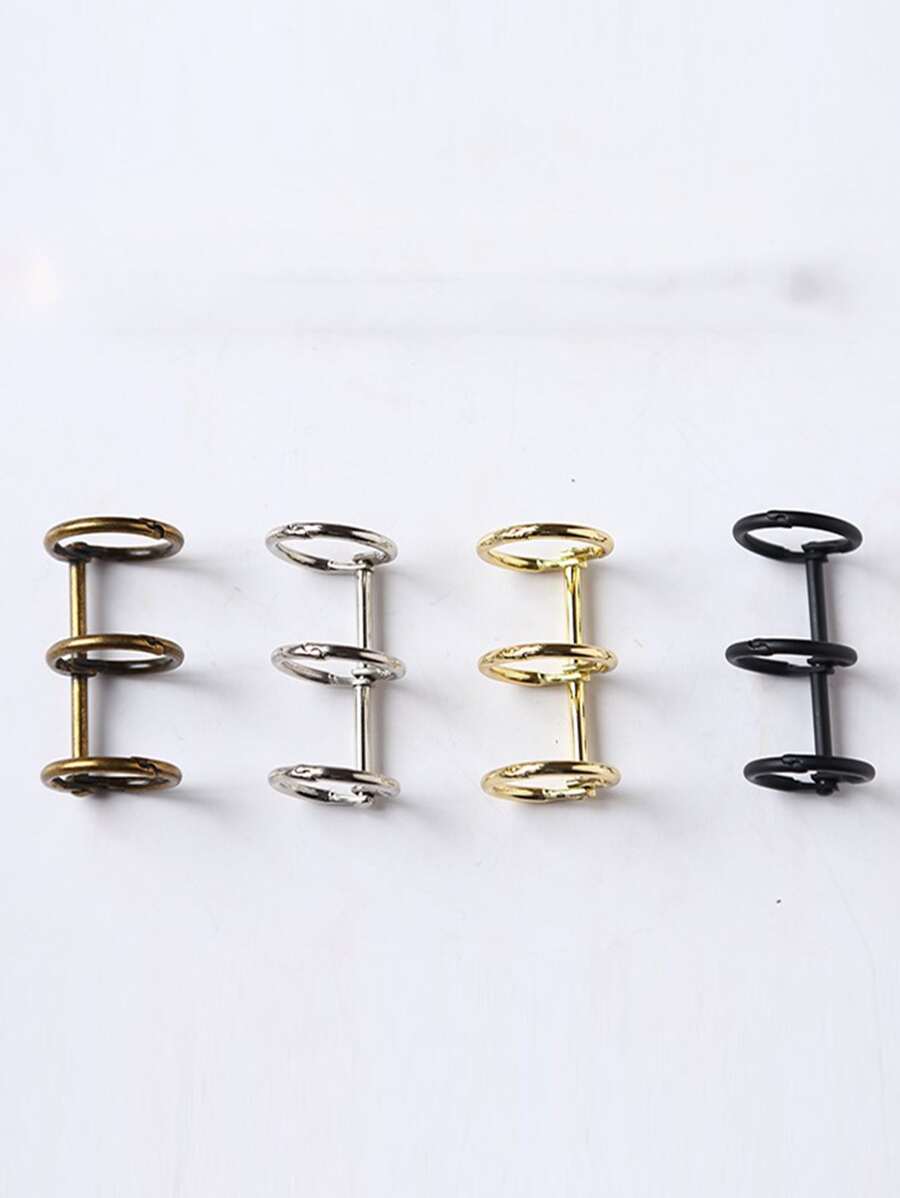 2pcs Random Color Binder Loose Leaf Ring