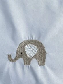 1pc Elephant Embroidery Bedspread