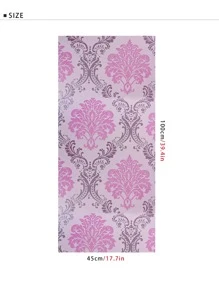 1pc Flower Vine Pattern Wall Paper - Multicolor - View 6