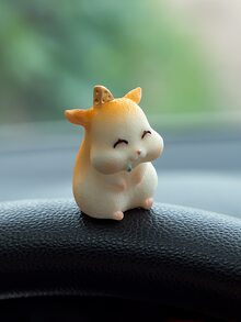 Ornamento del coche con dibujos animados de ardilla - Multicolor - Ver 2