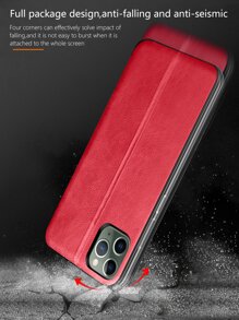 Magnetic Phone Case - Red - View 7