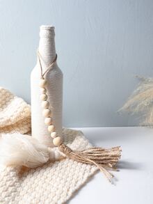 1pc Bead & Tassel Decor Decoration Craft - Multicolor - View 6