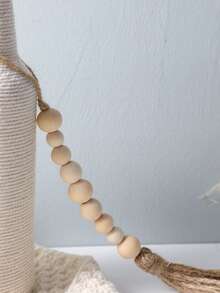 1pc Bead & Tassel Decor Decoration Craft - Multicolor - View 3