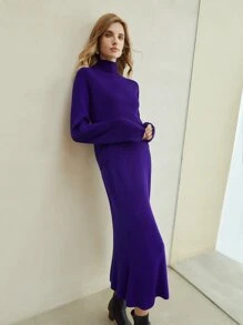 MOTF PREMIUM 100% WOOL RIBBED SWEATER