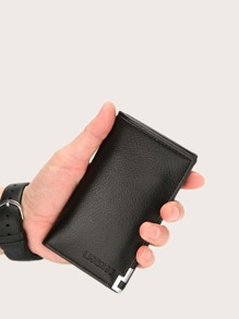 CUIKCA Men Letter Graphic Small Wallet Slim Lightweight Portable Cash Money ID Card Credit Card Bifold Slot Coin Pocket Short Wallet Small Pouch Small Purse Pocket Wallet For Birthday Gift Gift Anniversary On Valentine Day Men Male Lightweight Portable Credit Card ID Card White-Collar Workers For Male Holiday For Anniversary For Birthday Gift Coin Pouch Small Wallet For Men Slim Wallet