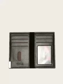 CUIKCA Men Letter Graphic Small Wallet Slim Lightweight Portable Cash Money ID Card Credit Card Bifold Slot Coin Pocket Short Wallet Small Pouch Small Purse Pocket Wallet For Birthday Gift Gift Anniversary On Valentine Day Men Male Lightweight Portable Credit Card ID Card White-Collar Workers For Male Holiday For Anniversary For Birthday Gift Coin Pouch Small Wallet For Men Slim Wallet
