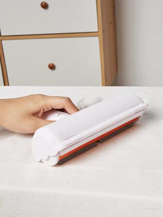 قطعة واحدة من فرشاة تنظيف شعر الحيوانات الأليفة ، ومزيل شعر القطط والكلاب القابل لإعادة الاستخدام ، وأداة إزالة الوبر وفراء الحيوانات ، والأثاث ، والسجاد المحمول