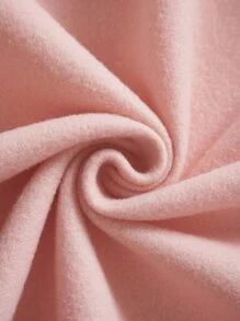 INAWLY Hoodie Đồ họa hoa và khẩu hiệu Dây kéo Lót nhiệt Dây rút - Màu Hồng baby - Xem 3