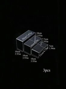 3入組珠寶收納展示架