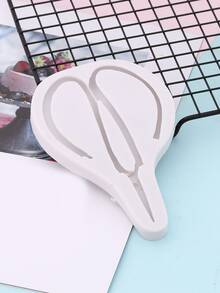 1 pieza Tijeras en forma de DIY Molde de silicona - Blanco - Ver 2