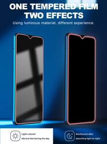 2sheets Luminous Tempered Phone Film Compatible With Samsung
