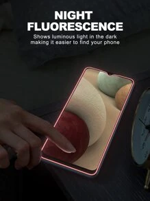 2sheets Luminous Tempered Phone Film Compatible With Samsung