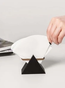 20 piezas Filtro liso café papel - Blanco - Ver 2