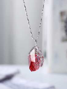 4pcs Plain DIY Silicone Mold, Crystal Pendant Mold For DIY Crafting - White - View 8