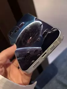 Planet Pattern Phone Case - Multicolor - View 2