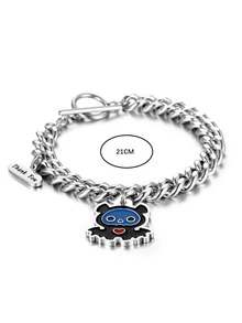 Men Ghost Charm Bracelet - Multicolor - View 3